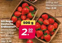Netto GO Regio Deutsche Erdbeeren* Angebot