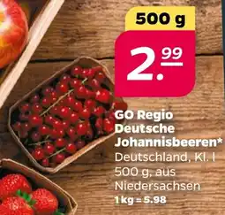 Netto GO Regio Deutsche Johannisbeeren* Angebot