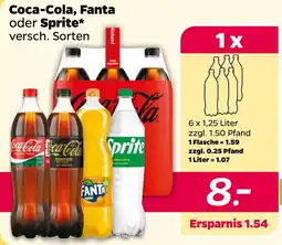 Netto Coca-Cola, Fanta oder Sprite* Angebot