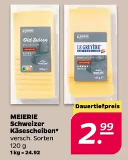 Netto MEIERIE Schweizer Käsescheiben* Angebot