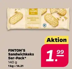 Netto FINTON'S Sandwichkeks Angebot