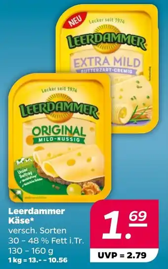 Netto Leerdammer Käse Angebot