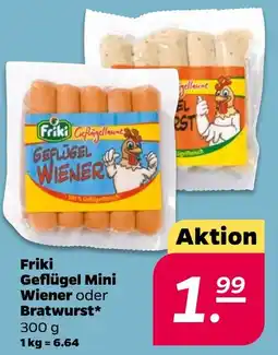 Netto Friki Geflügel Mini Wiener oder Bratwurst* Angebot