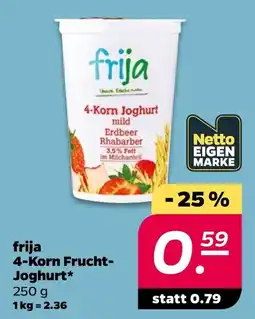 Netto frija 4-Korn Frucht-Joghurt* Angebot
