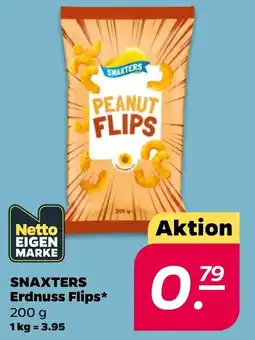 Netto SNAXTERS Erdnuss Flips* Angebot