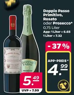 Netto Doppio Passo Primitivo, Rosato oder Prosecco* Angebot