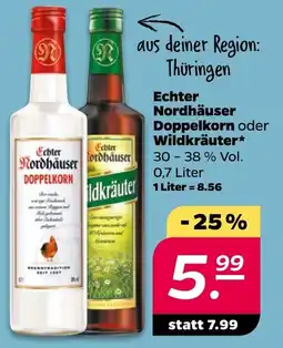 Netto Echter Nordhäuser Doppelpkorn oder Wildkräuter Angebot