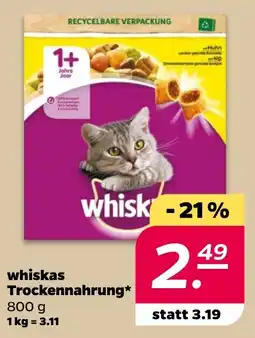 Netto whiskas Trockennahrung* Angebot