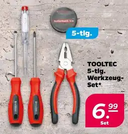 Netto TOOLTEC 5-tlg. Werkzeug-Set Angebot