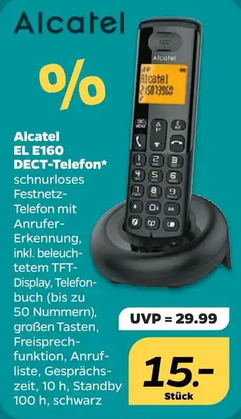 Netto Alcatel EL E160 DECT-Telefon Angebot