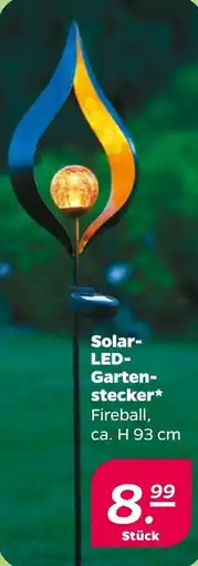 Netto Solar LED Gartenstecker Angebot