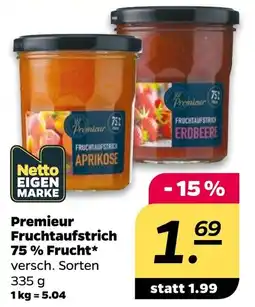 Netto Premieur Fruchtaufstrich Angebot