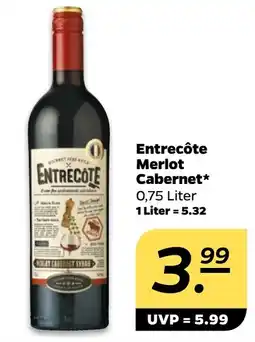 Netto Entrecôte Merlot Cabernet* Angebot