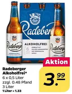 Netto Radeberger Alkoholfrei Angebot