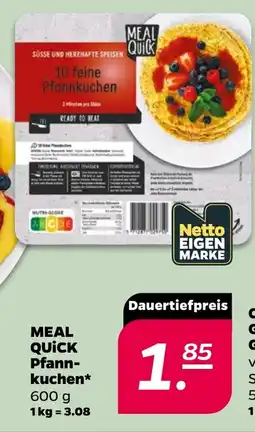 Netto MEAL QUICK Pfannkuchen Angebot