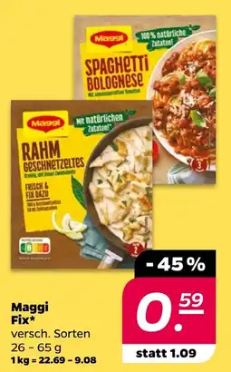 Netto Maggi Fix* Angebot