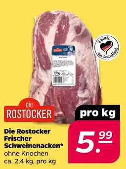 Netto Die Rostocker Frischer Schweinenacken* Angebot