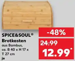 Kaufland SPICE&SOUL Brotkasten Angebot