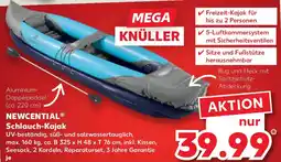 Kaufland NEWCENTIAL Schlauch-Kajak Angebot