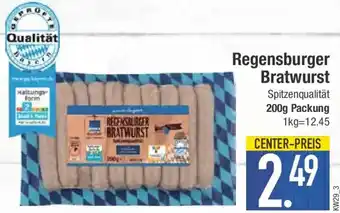 E-Center Regensburger Bratwurst Angebot