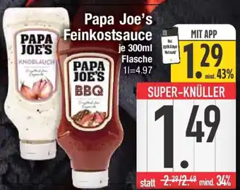E-Center Papa Joe's Feinkostsauce Angebot