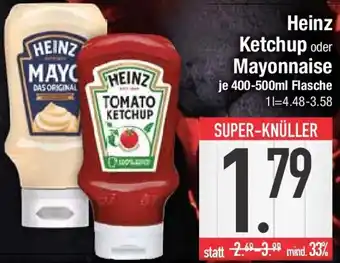 E-Center Heinz Ketchup oder Mayonnaise Angebot