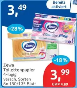 Budni Zewa Toilettenpapier Angebot