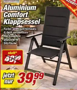 Posten Börse Aluminium Comfort Klappsessel Angebot