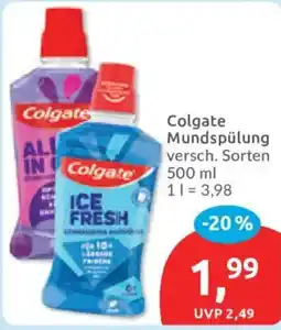Budni Colgate Mundspülung Angebot