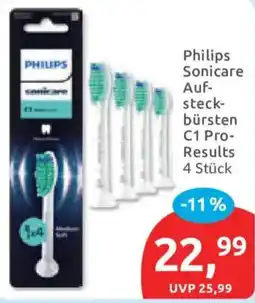 Budni Philips Sonicare Aufsteckbürsten C1 Pro-Results Angebot