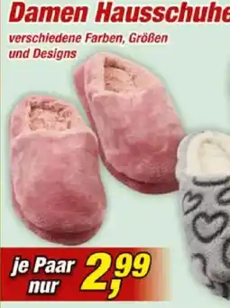 Posten Börse Damen Hausschuhe Angebot