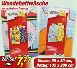 Posten Börse Wendebettwäsche Pokémon Angebot