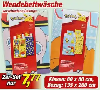 Posten Börse Wendebettwäsche Pokémon Angebot
