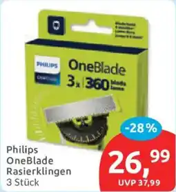 Budni Philips OneBlade Rasierklingen Angebot