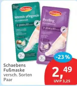 Budni Schaebens Fußmaske Angebot