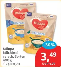 Budni Milupa Milchbrei Angebot