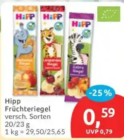 Budni Hipp Früchteriegel Angebot