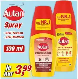 Posten Börse Autan Spray Angebot