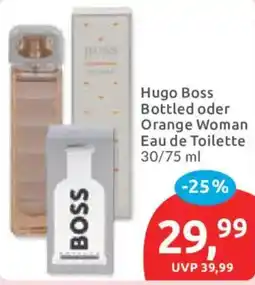 Budni Hugo Boss Bottled oder Orange Woman Eau de Toilette Angebot