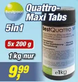 Posten Börse Bestpool Quatttro-Maxi Tabs Angebot