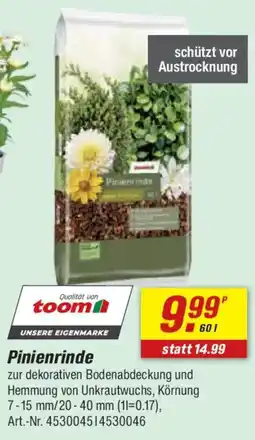 toom Baumarkt Pinienrinde Angebot