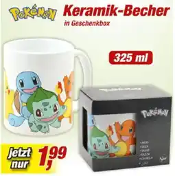 Posten Börse Pokémon Keramik-Becher Angebot