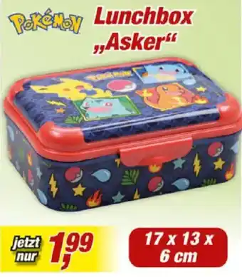 Posten Börse Pokémon Lunchbox „Asker“ Angebot