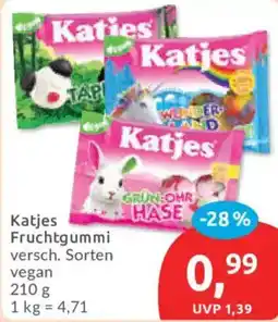 Budni Katjes Fruchtgummi vegan Angebot