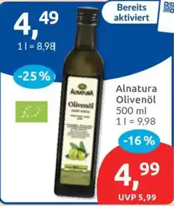 Budni Alnatura Olivenöl Angebot