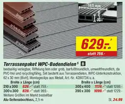 toom Baumarkt Terrassenpaket WPC-Bodendielen Angebot