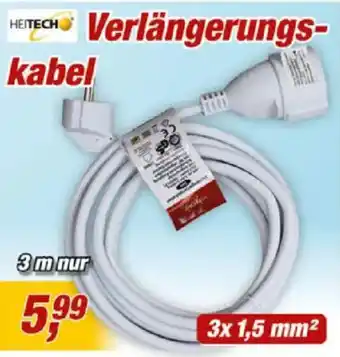 Posten Börse HEITECH Verlängerungskabel Angebot