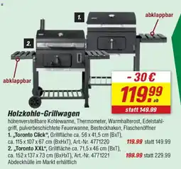 toom Baumarkt Holzkohle-Grillwagen Angebot