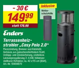toom Baumarkt Enders Terrassenheizstrahler „Cosy Polo 2.0“ Angebot