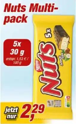 Posten Börse Nuts Snack Size Angebot